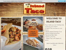 Tablet Screenshot of islandfishtaco.com